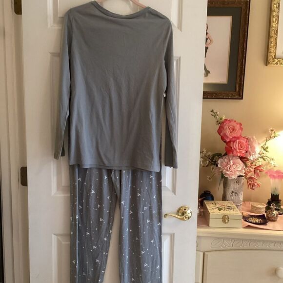 NWT. Charter Club/Macy’s Grey 2 Pc Pajama Set. Multiple Sizes - Picture 4 of 16